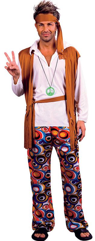 Hippy Man Budget Costume