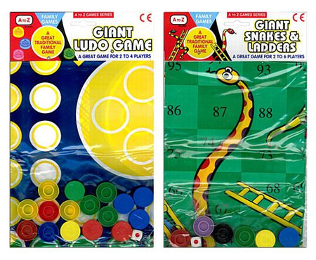 Giant Ludo/Snakes & Ladders - Each
