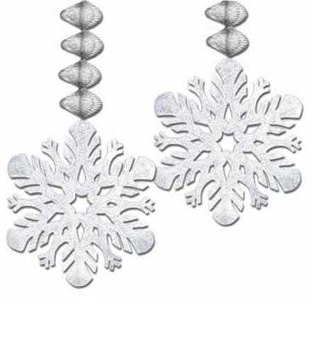 Snowflake Danglers - Pack of 2 - 30