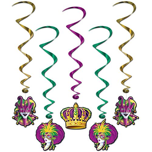 Mardi Gras Whirls - 3' 4"