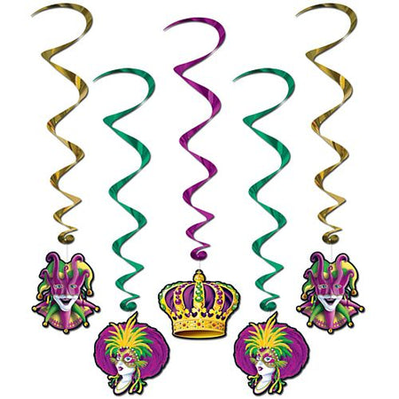 Mardi Gras Whirls - 3' 4