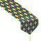 Mardi Gras Paper Table Runner - 1.83m