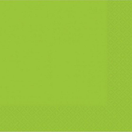 Lime Green 2 Ply Luncheon Napkins - Pack of 20 - 33cm
