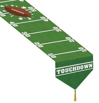 American Football Game Day Paper Table Runner - 1.83m