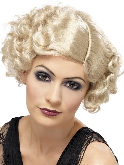 1920s Flapper Wig, Blonde