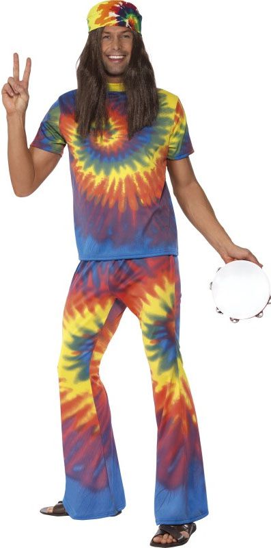 Hippie Tie Dye Top and Flares