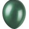 Dark Green Pearlised Latex Balloons - 12'' - Pack of 8