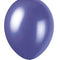 Purple Pearlised Latex Balloons - 12'' - Pack of 8