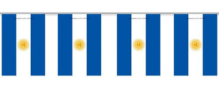 Argentinian Flag Interior Bunting - 2.4m