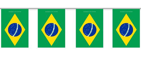 Brazilian Flag Interior Bunting - 2.4m