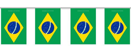 Brazilian Flag Interior Bunting - 2.4m