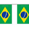 Brazilian Flag Interior Bunting - 2.4m