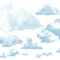 Fluffy Cloud Backdrop - 84cm x 1.65m - Pack of 2