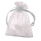 Organza White Bags - Pack of 10