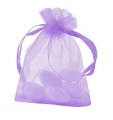 Lilac Organza Bags - Pack of 10