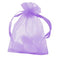 Lilac Organza Bags - Pack of 10