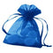 Royal Blue Organza Bags - Pack of 10