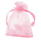 Light Pink Organza Bags - Pack of 10