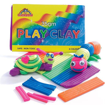Play Clay - 6 Colours - 35g