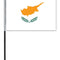 Cypriot Cloth Table Flag - 4