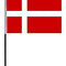 Danish Cloth Table Flag - 4
