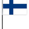Finnish Cloth Table Flag - 4