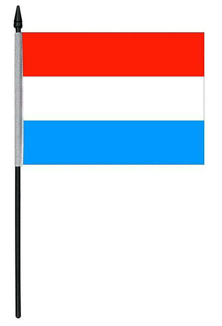 Luxembourgian Cloth Table Flag - 4