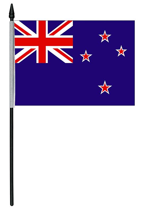 New Zealand Cloth Table Flag - 4" x 6"