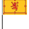 Rampant Lion Cloth Table Flag - 4