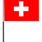 Swiss Cloth Table Flag - 4