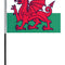 Welsh Cloth Table Flag - 4