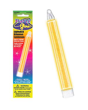 Glow Stick Orange- Each- 15.2cm