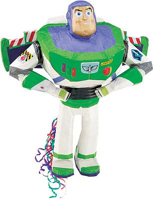 Buzz Lightyear Pull Pinata - 48.3cm