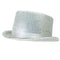 Top Hat- Silver Lurex