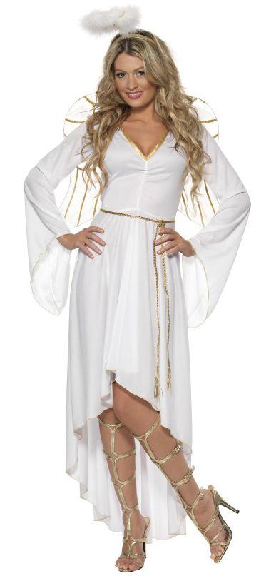 Angel Costume, White and Gold