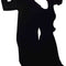 Salsa Dancers Silhouettes Cardboard Cutout - 1.82m