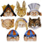 Assorted Alice in Wonderland Masks - Pack of 8