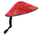 Oriental Coolie Hat Red Fabric