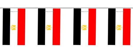 Egyptian Flag Bunting - 2.4m
