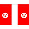 Tunisian Flag Bunting - 2.4m