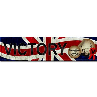 War Time Banner - 120 x 29.7cm