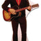 Elvis Red Shirt and Guitar Lifesize Cardboard Cutout - 1.8m