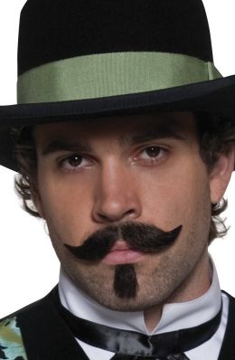 Western Gambler Moustache