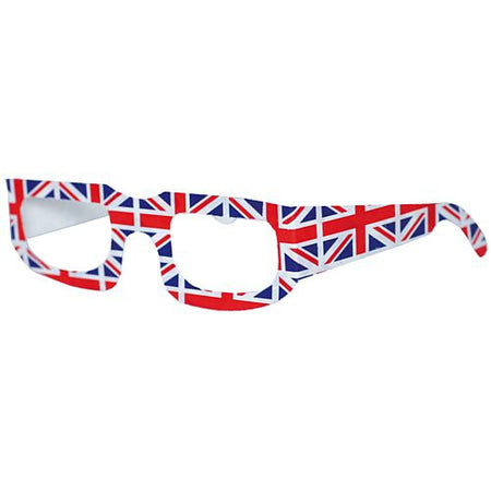 British Union Jack Card Spectacles - Each