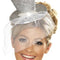 Fever Mini Top Hat- Silver