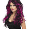 Gothic Bride Wig, Black and Pink