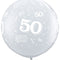 50-A-Round Diamond Clear Qualatex Balloon - 30