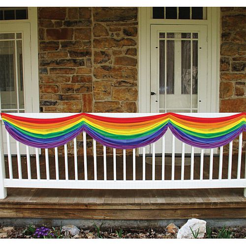 Rainbow Fabric Bunting - 1.8m