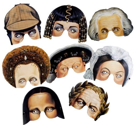 Historical Mask Assortment - Pack of 8