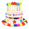 Plush Happy Birthday Cake Hat